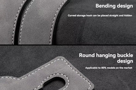 Suede Double Hook Rear Seat Backrest Hook Car Interior Organizer Accessories for Changan CS35 plus CS55 plus CS75 plus Eado