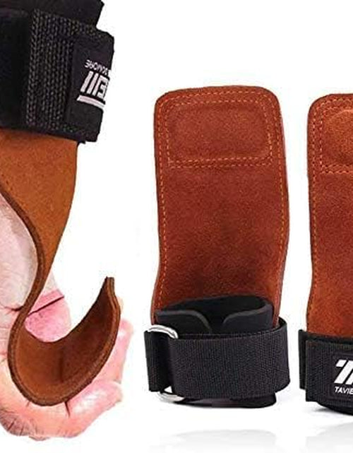 Load image into Gallery viewer, Wrist Straps for Weightlifting for Maximum Grip Support - Lifting Deadlift Strap &amp; Weight Lifting Grips Gloves for Working Out Pull up Deadlifting &amp; Shrugs
