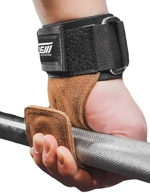Load image into Gallery viewer, Wrist Straps for Weightlifting for Maximum Grip Support - Lifting Deadlift Strap &amp; Weight Lifting Grips Gloves for Working Out Pull up Deadlifting &amp; Shrugs
