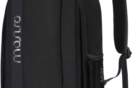 Camera Backpack, Dslr/Slr/Mirrorless Photography Camera Case Buffer Padded Shockproof Camera Bag with Customized Modular Inserts&Tripod Holder Compatible with Canon,Nikon,Sony Etc, Black